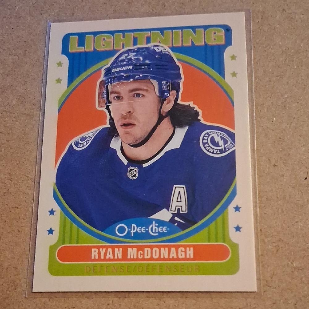 Ryan McDonagh NHL Hockey Trading Cards